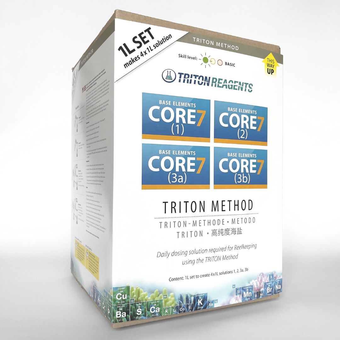 TRITON CORE7 Base Elements dosing supplements front view